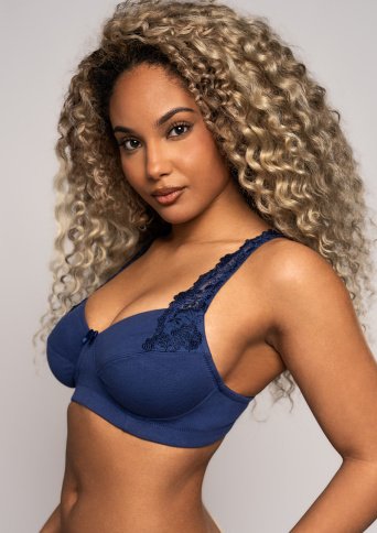 ELBRINA - Beugelloze BH van katoen